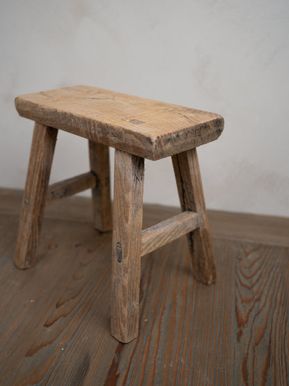Reclaimed Wooden Mini Stool - Style H