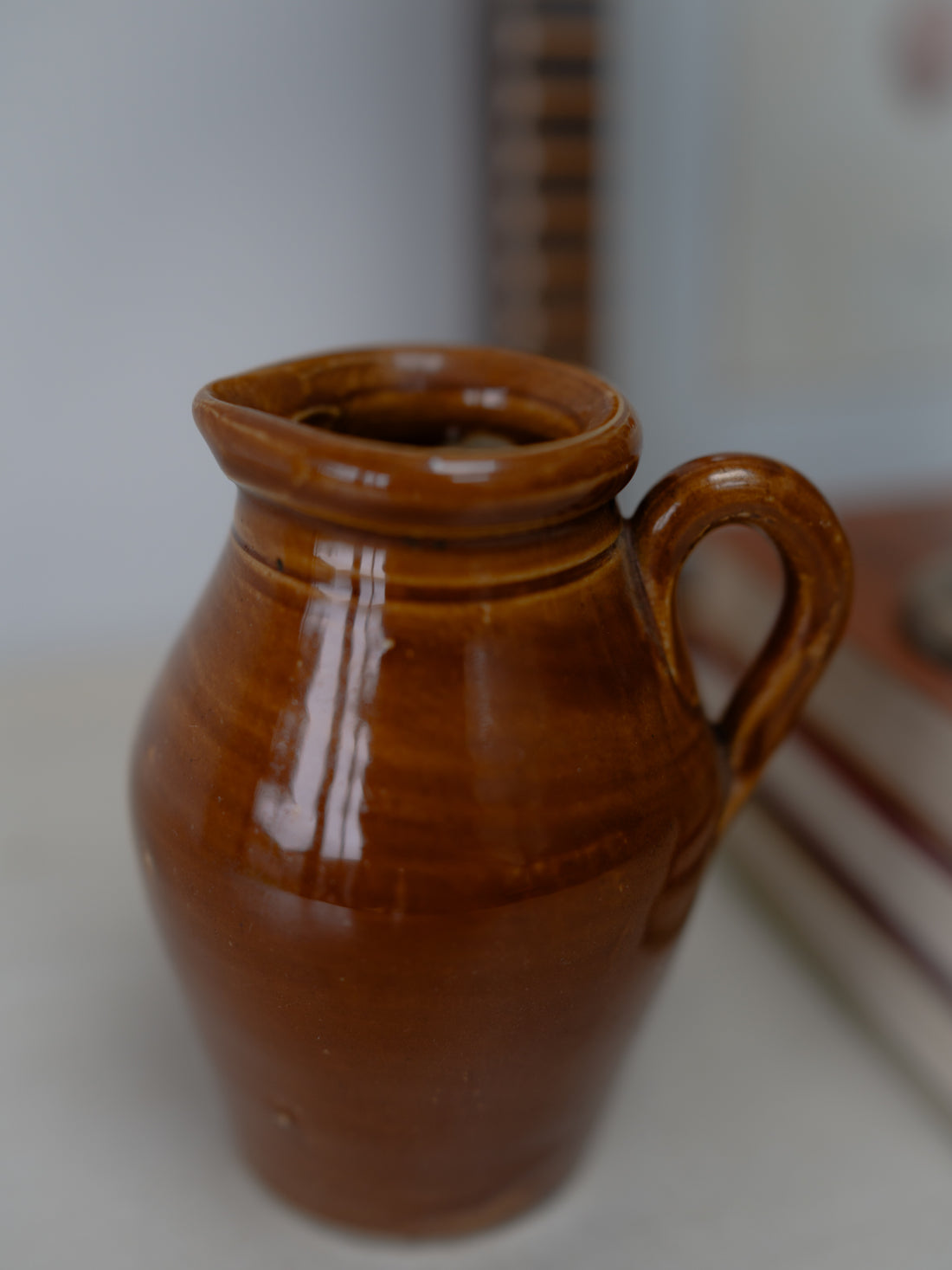 Small Vintage Hourglass Jug