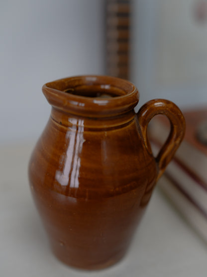 Small Vintage Hourglass Jug