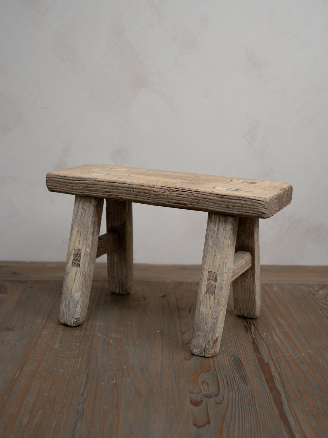 Reclaimed Wooden Mini Stool - Style I