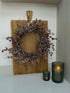 Faux Frosted Pinecone and Twig Wreath