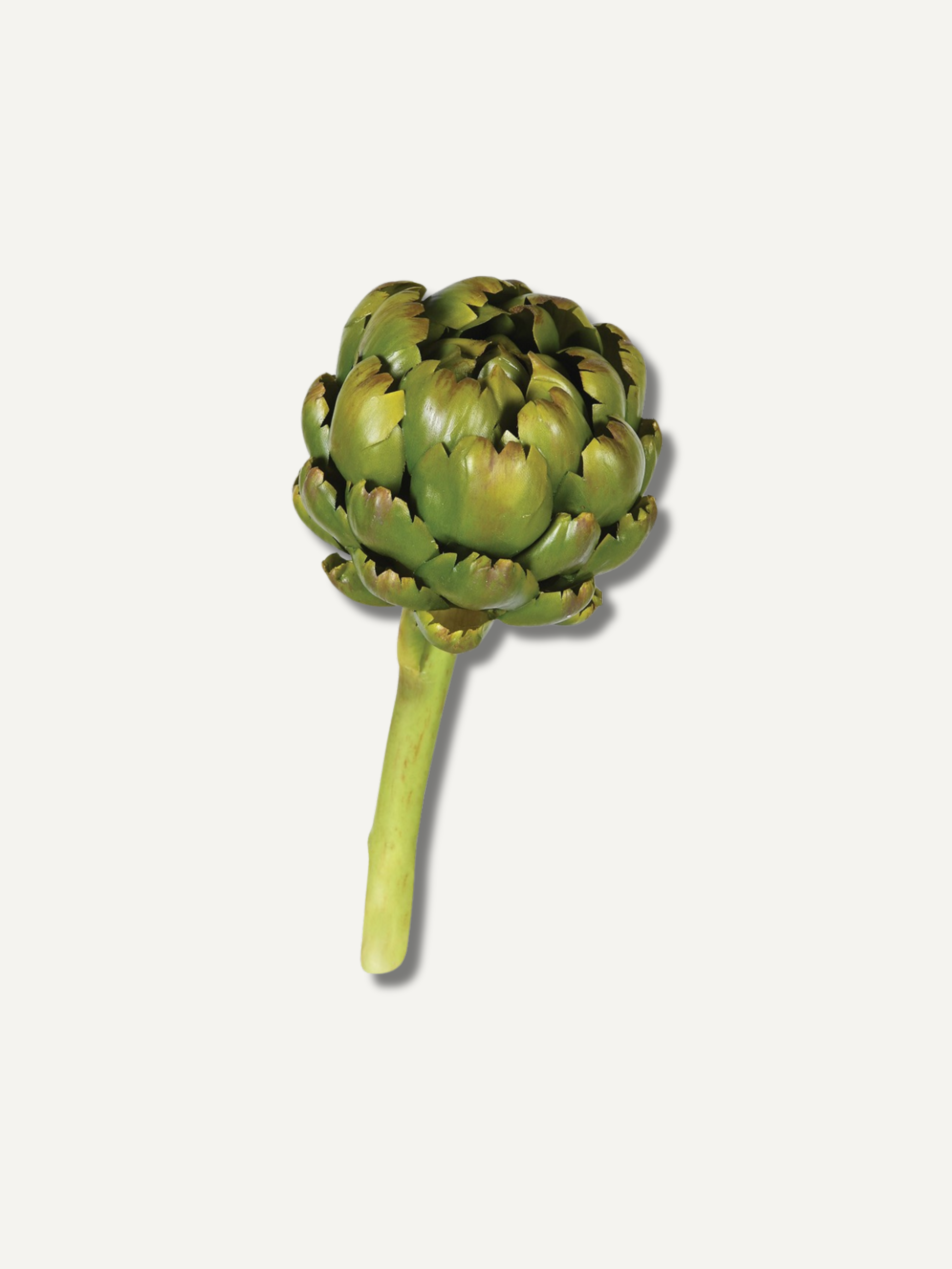 Faux Globe Artichoke with Stem