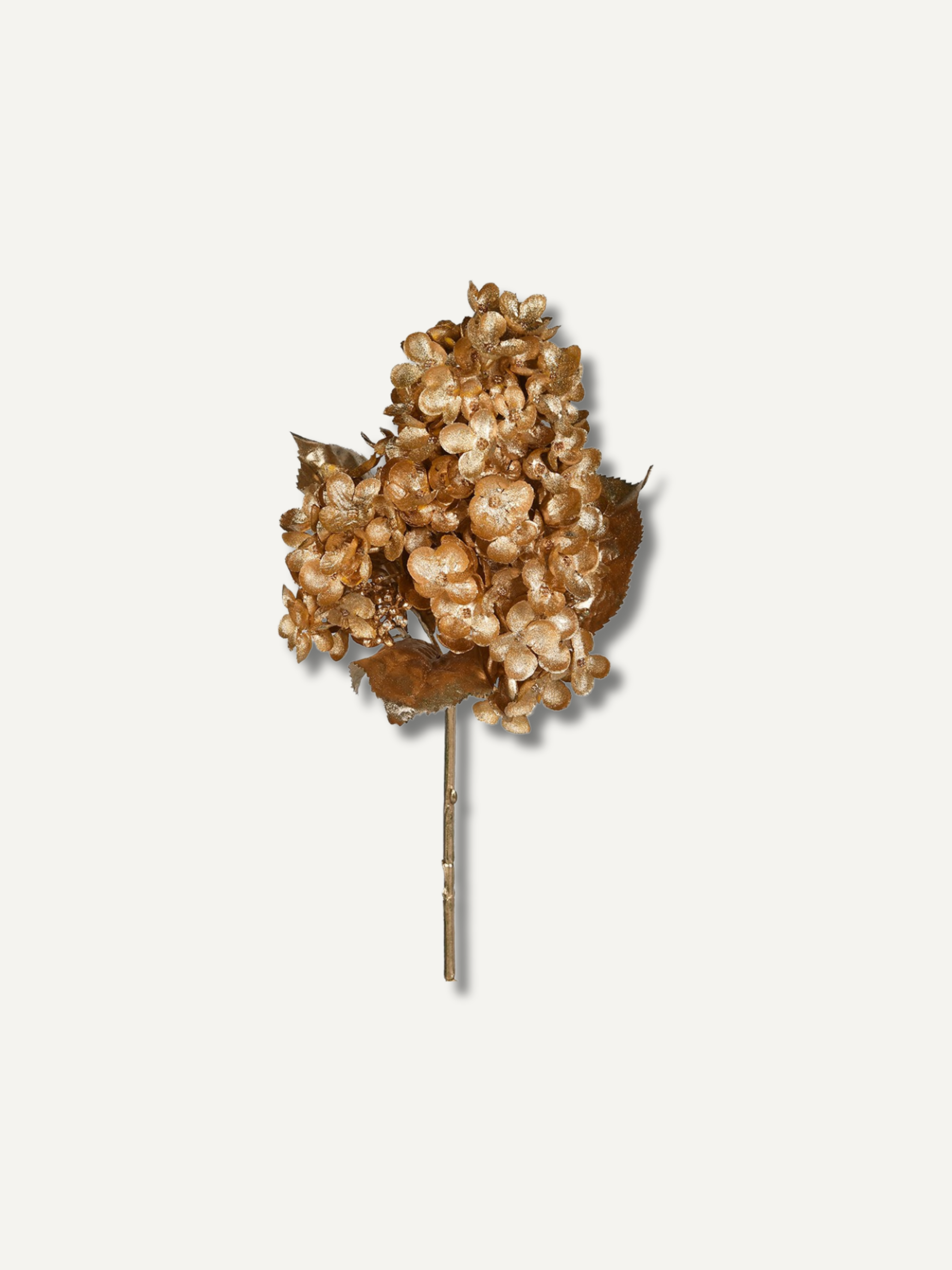 Faux Gold Cone Hydrangea 