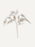 Faux Gold Fern Spray