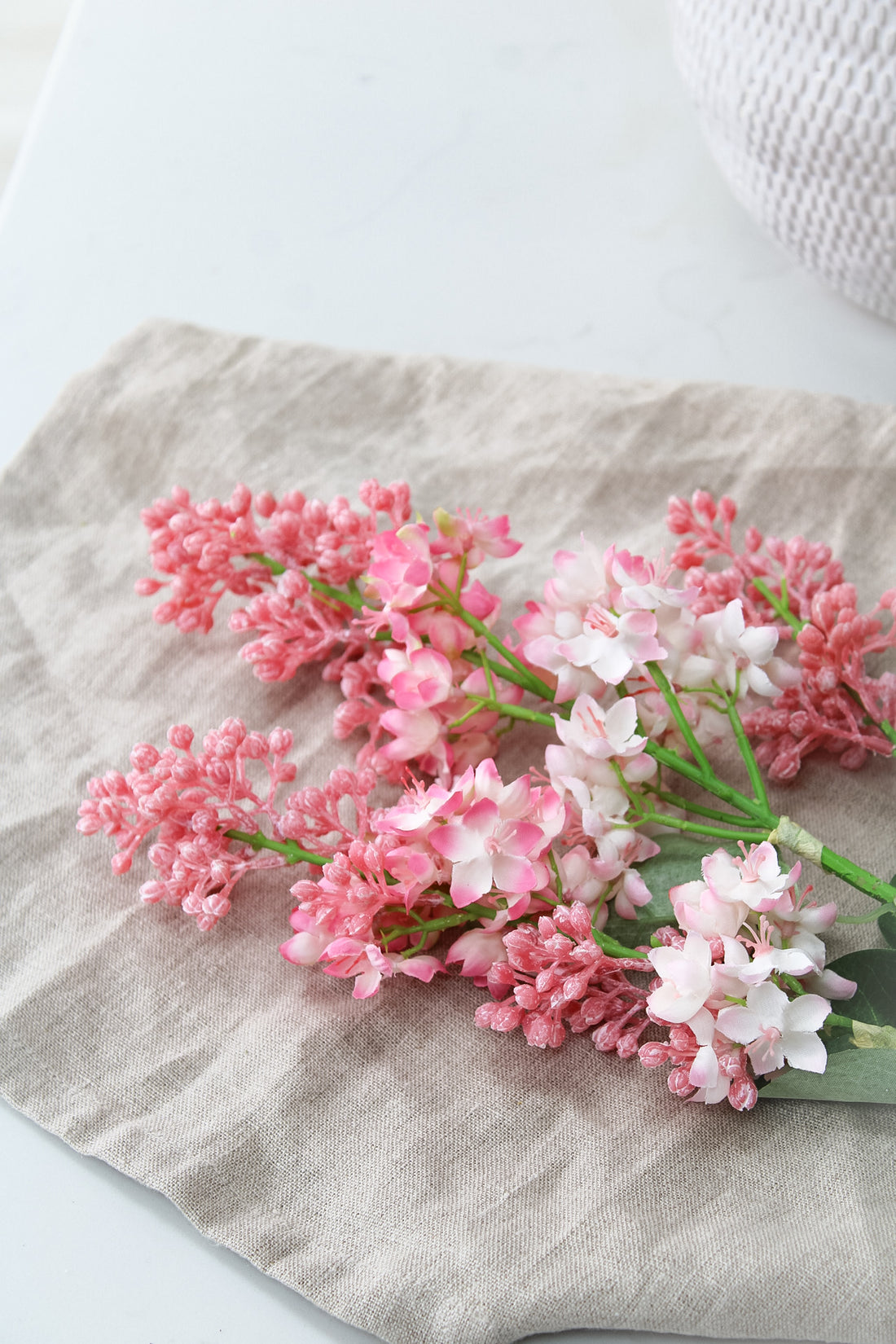 Faux Pale Pink Lilac Spray