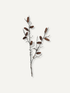 Faux Pine Cone with Moss Stem