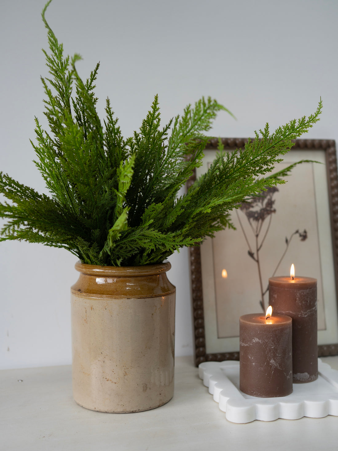 Faux Real Touch Cedar Pine Spray