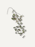 Faux Snowy Grape Leaf Vine