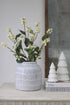 Faux White Snowberry Spray 001