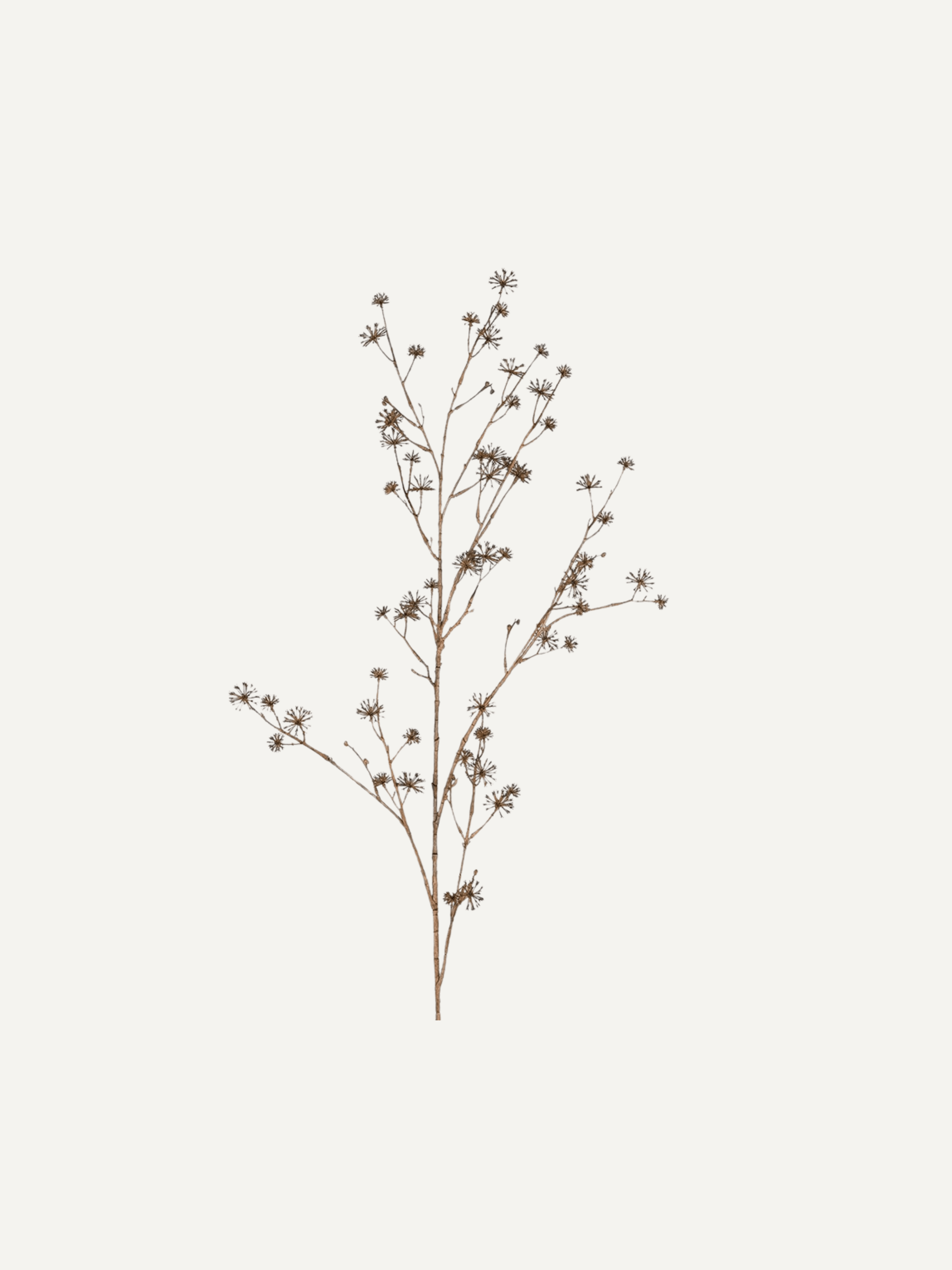 Faux brown dogwood stem