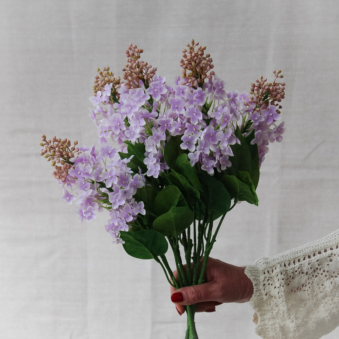 faux lilac stem