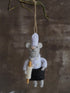 Felt Mouse Patisserie Chef Tree Decoration