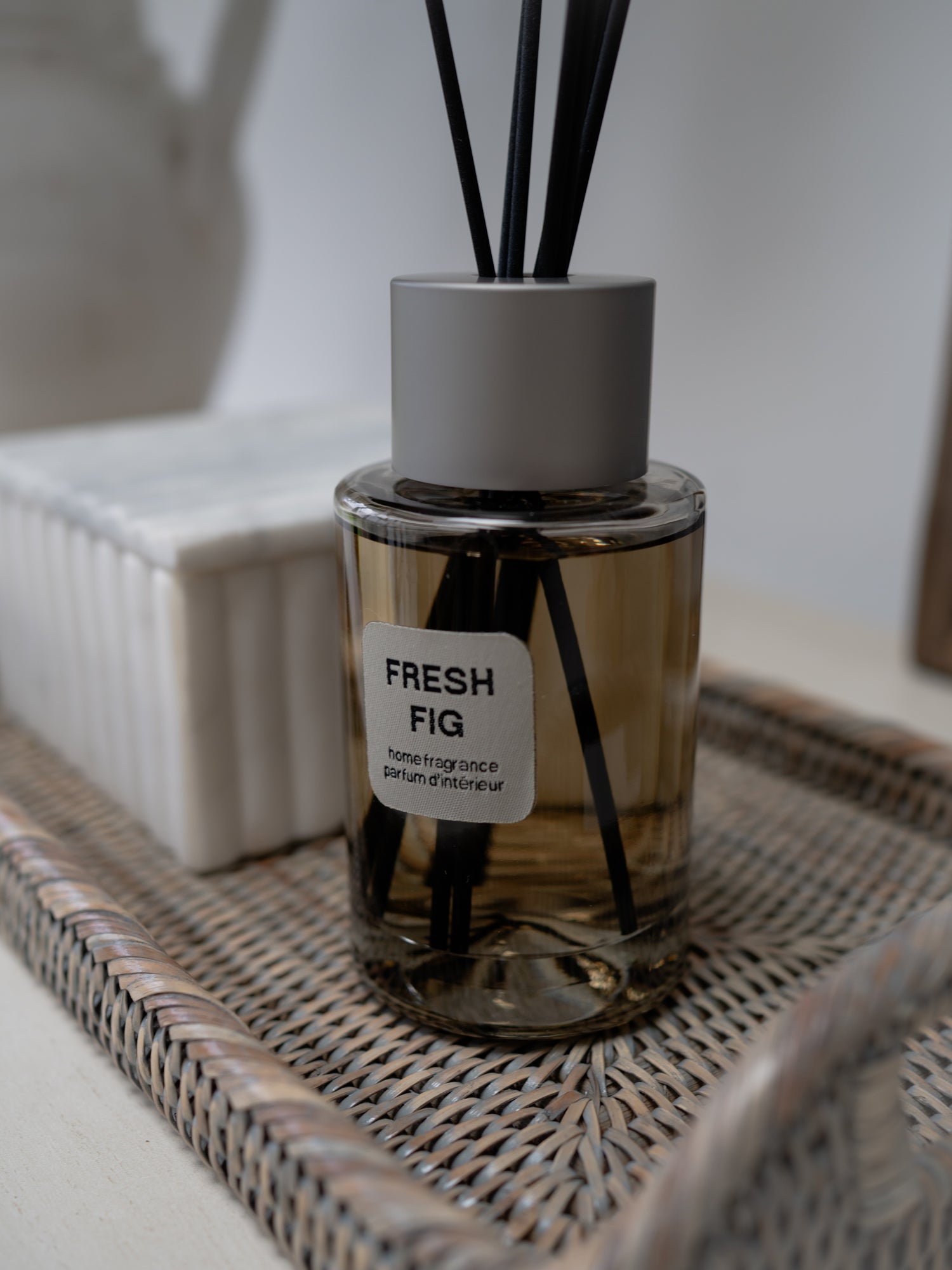 Diffuser bottle labeled &