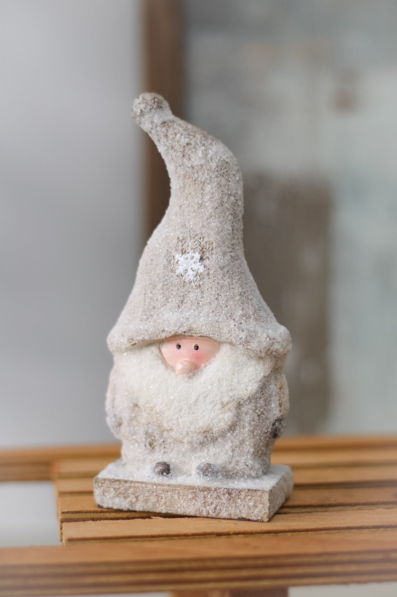 Frosted Santa Decoration 001