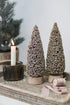 Gold Wire Tree on Wooden Base 001