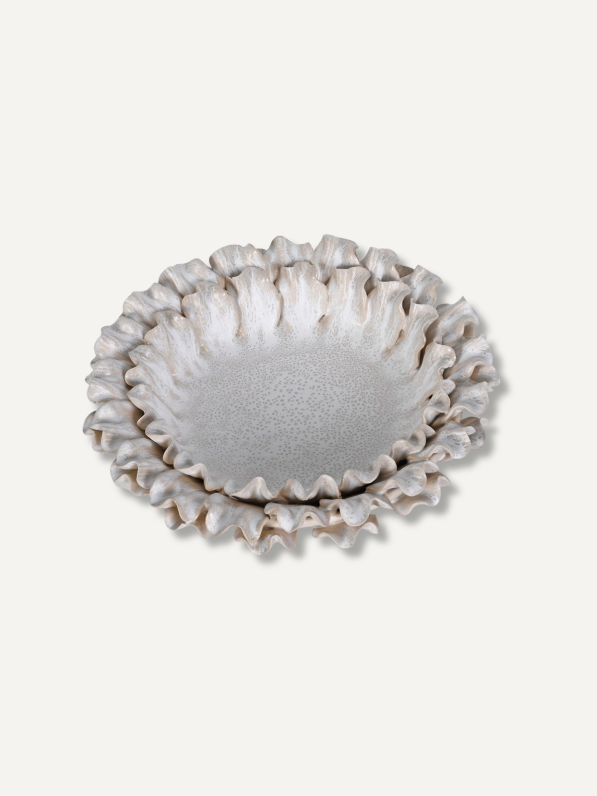 Handmade Ceramic Petal Decorative Bowl