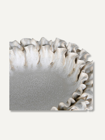 Handmade Ceramic Petal Decorative Bowl