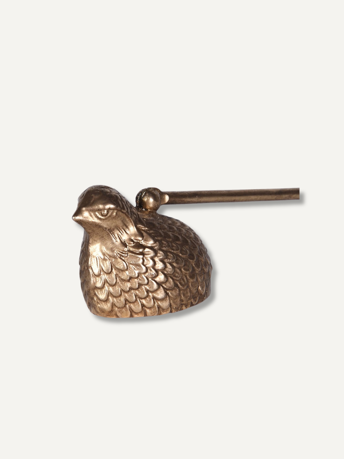 Gold Bird Candle Snuffer