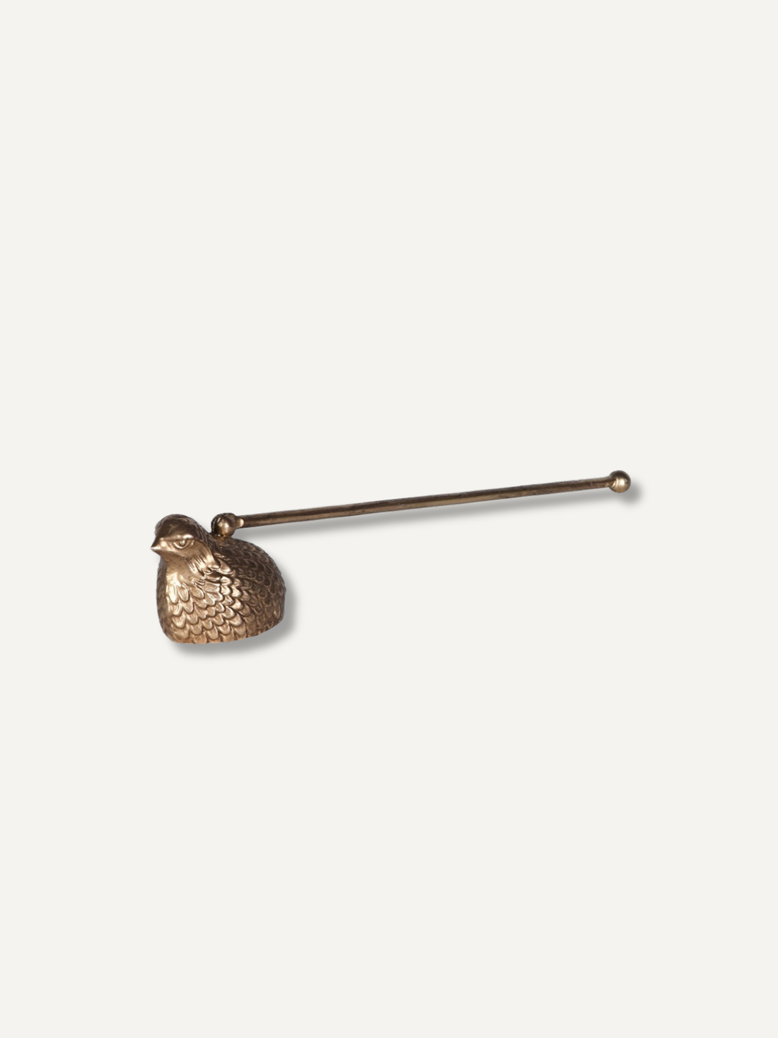 Gold Bird Candle Snuffer