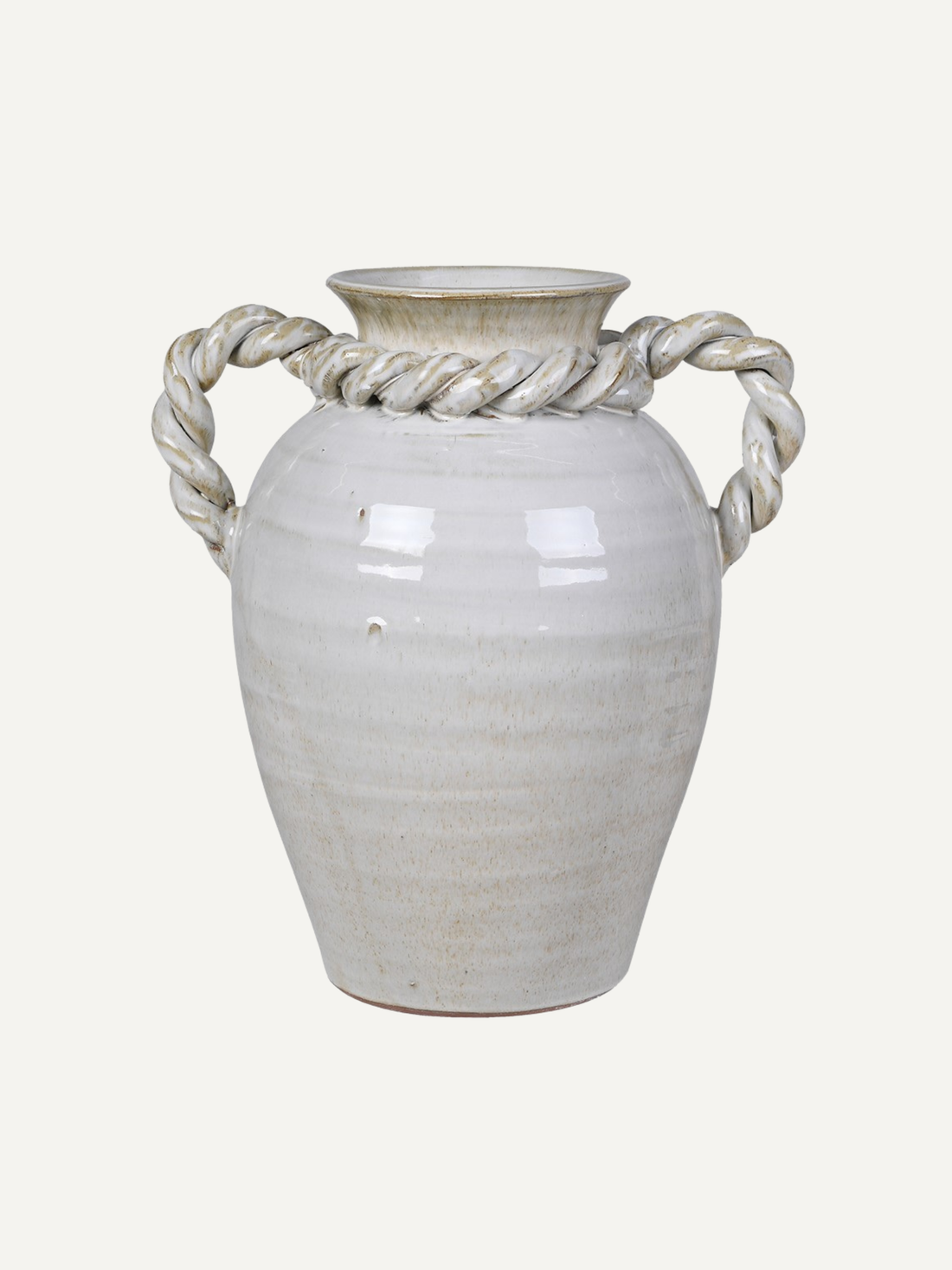 Winton Tall Glazed Twist Vase