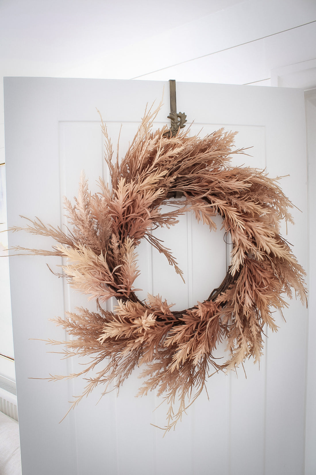 Blush Dried Natural Wreath
