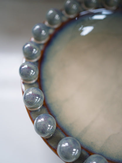 Large Lazuli Blue Bobble Bowl
