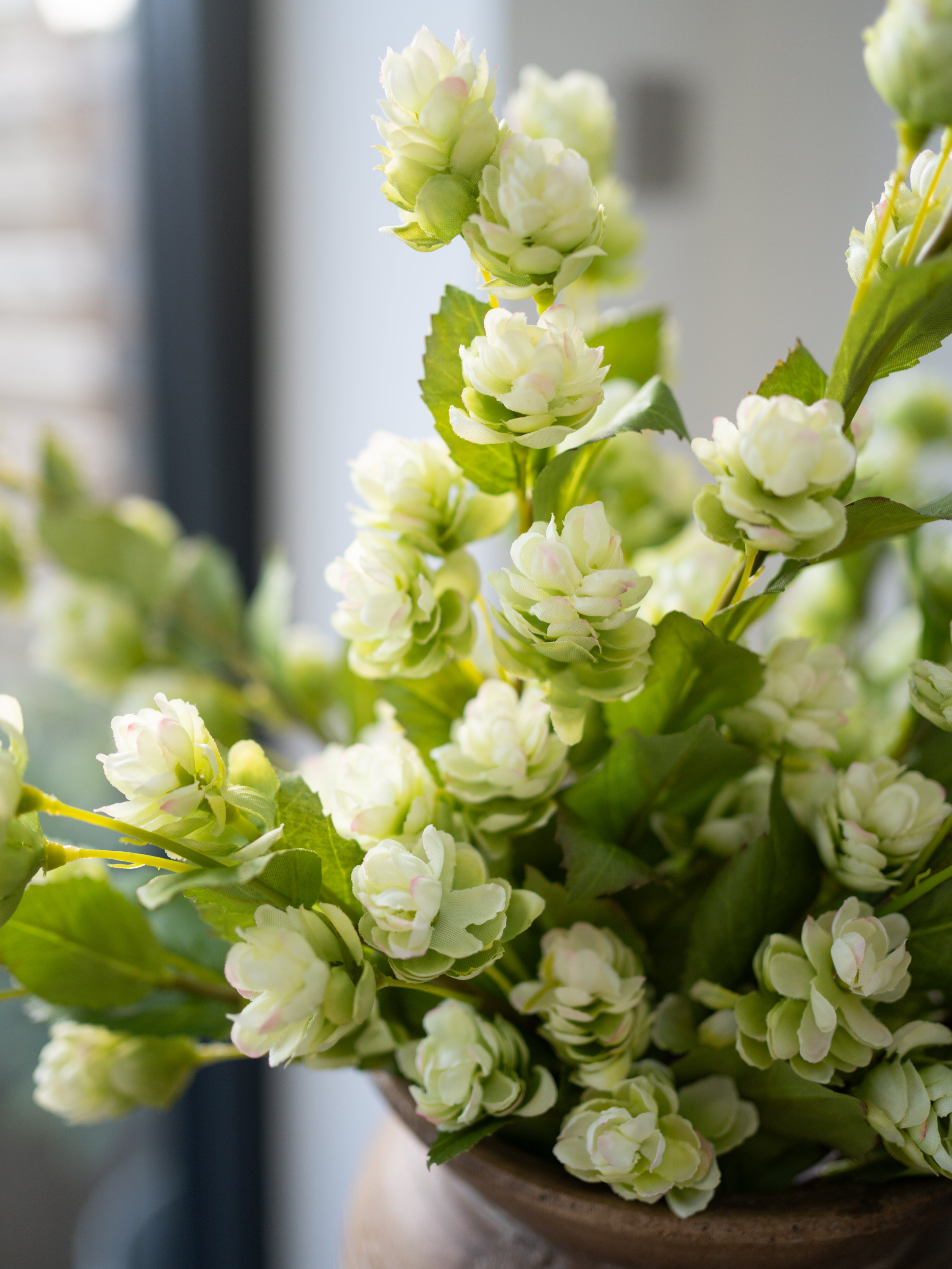 Luxury Faux Green Hops Spray