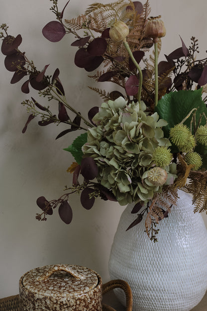 Luxury Faux Woodland Ember Autumn Floral Arrangement