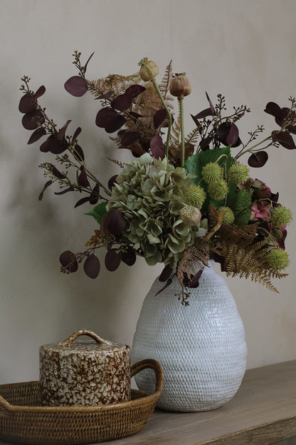 Luxury Faux Woodland Ember Autumn Floral Arrangement