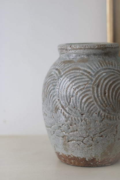 Malvern Distressed Stoneware Vase
