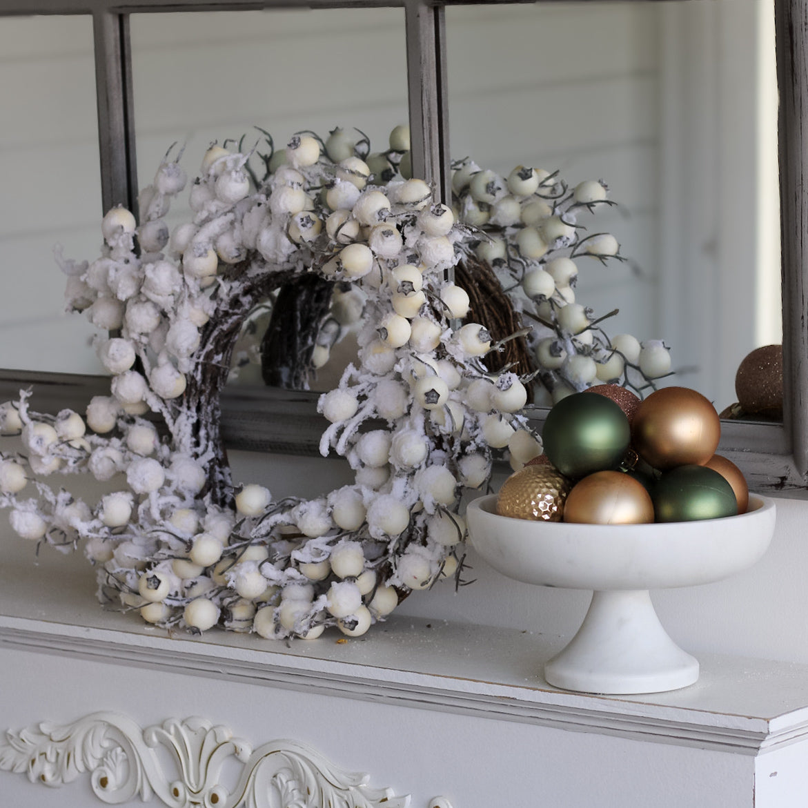Marble Pedestal Bowl