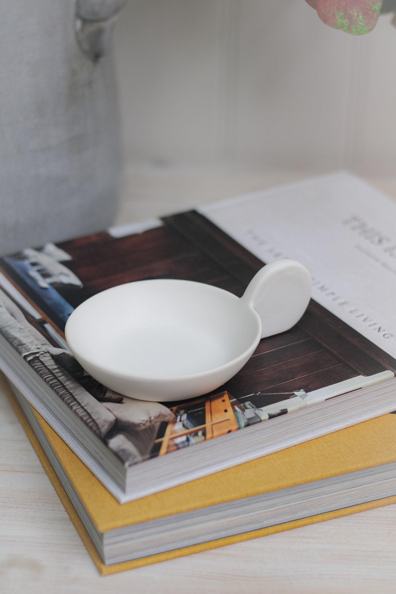 Matt White Petit Candle Holder