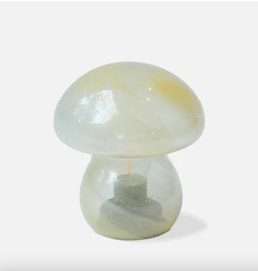 Mellow Mushroom Cordless LED Lamp