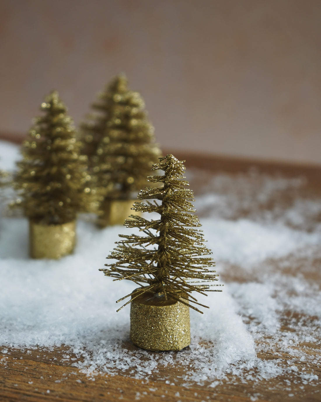 Mini Golden Bristle Brush Trees
