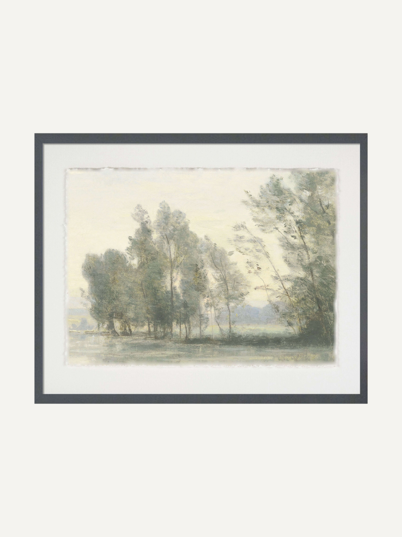 Morning Landscape II Framed Wall Art