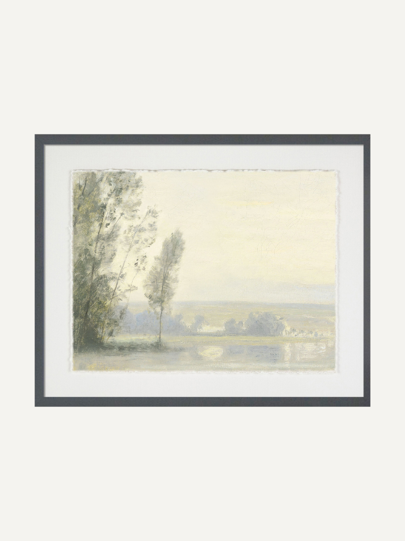 Morning Landscape I Framed Wall Art