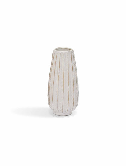 Ollerton Cream Ceramic Tall Vase