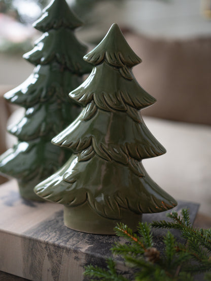 Pair_of_Moss_Green_Ceramic_Christmas_Trees