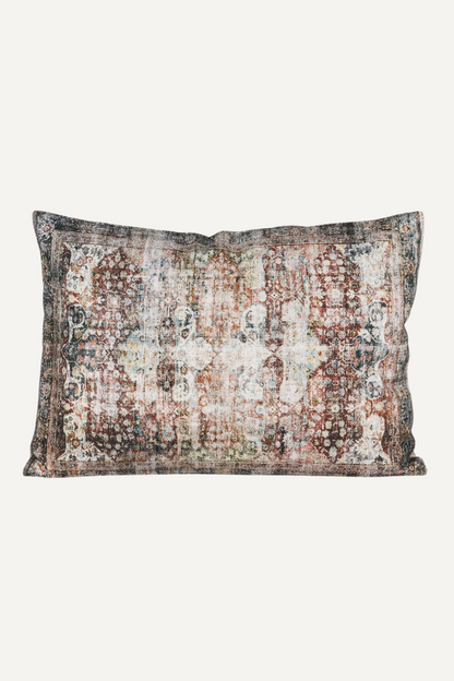 Pink Vintage Patterned Cushion