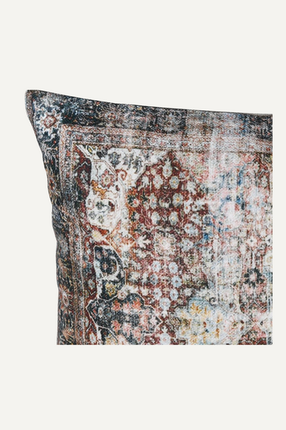 Pink Vintage Patterned Cushion 001