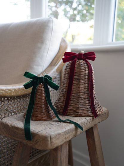 Rattan Bell Decoration