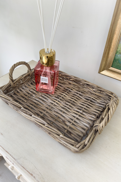 Rectangular Rattan Wicker Tray