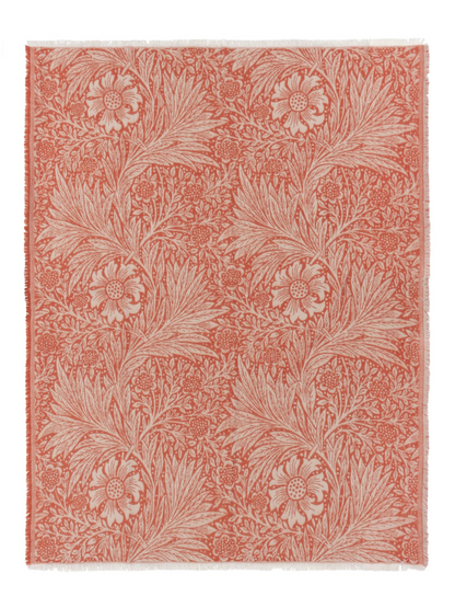 Russet Botanical Jacquard Throw