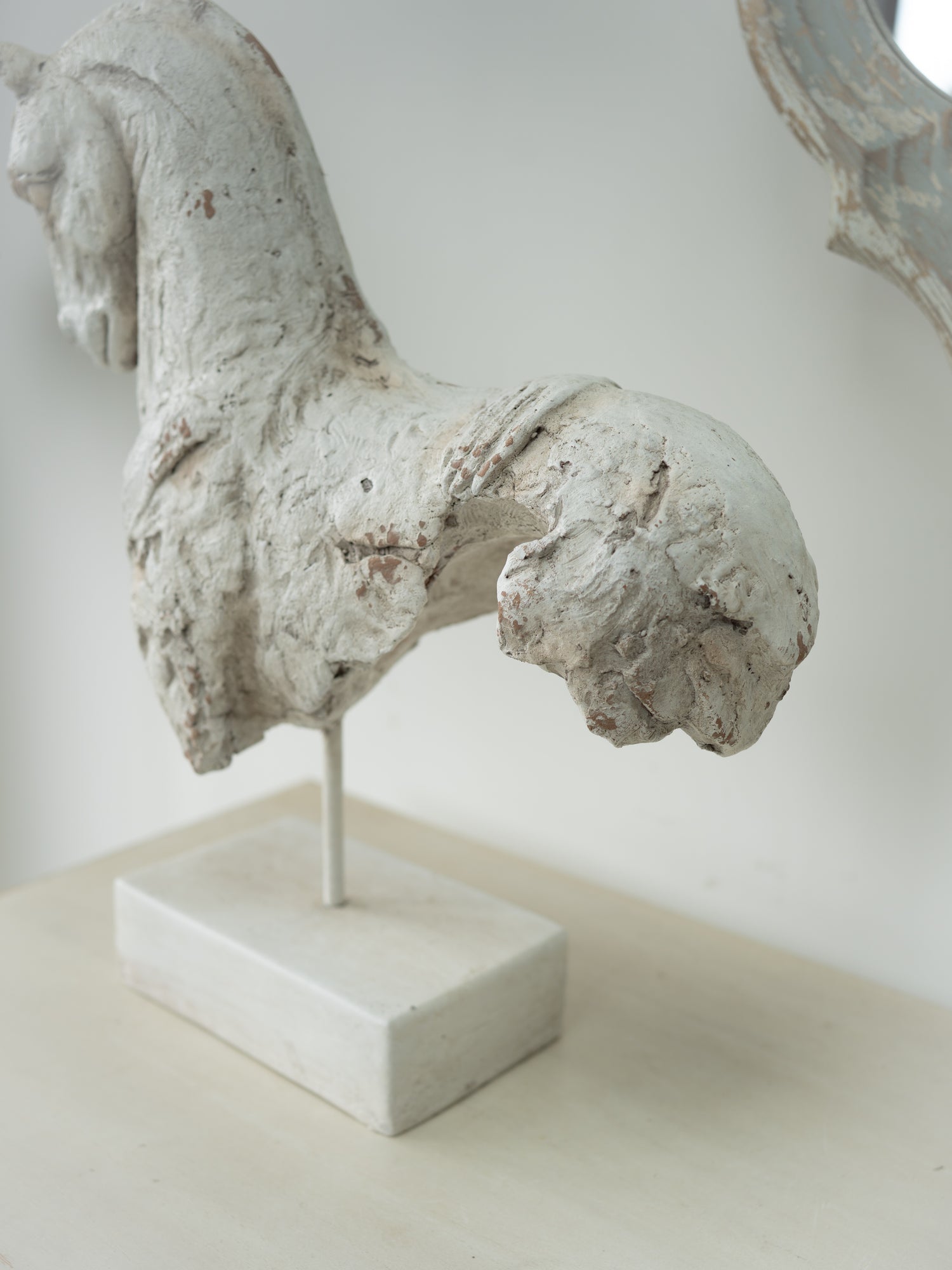 Rustic Horse Sculpture Ornament