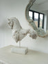 Rustic Horse Sculpture Ornament