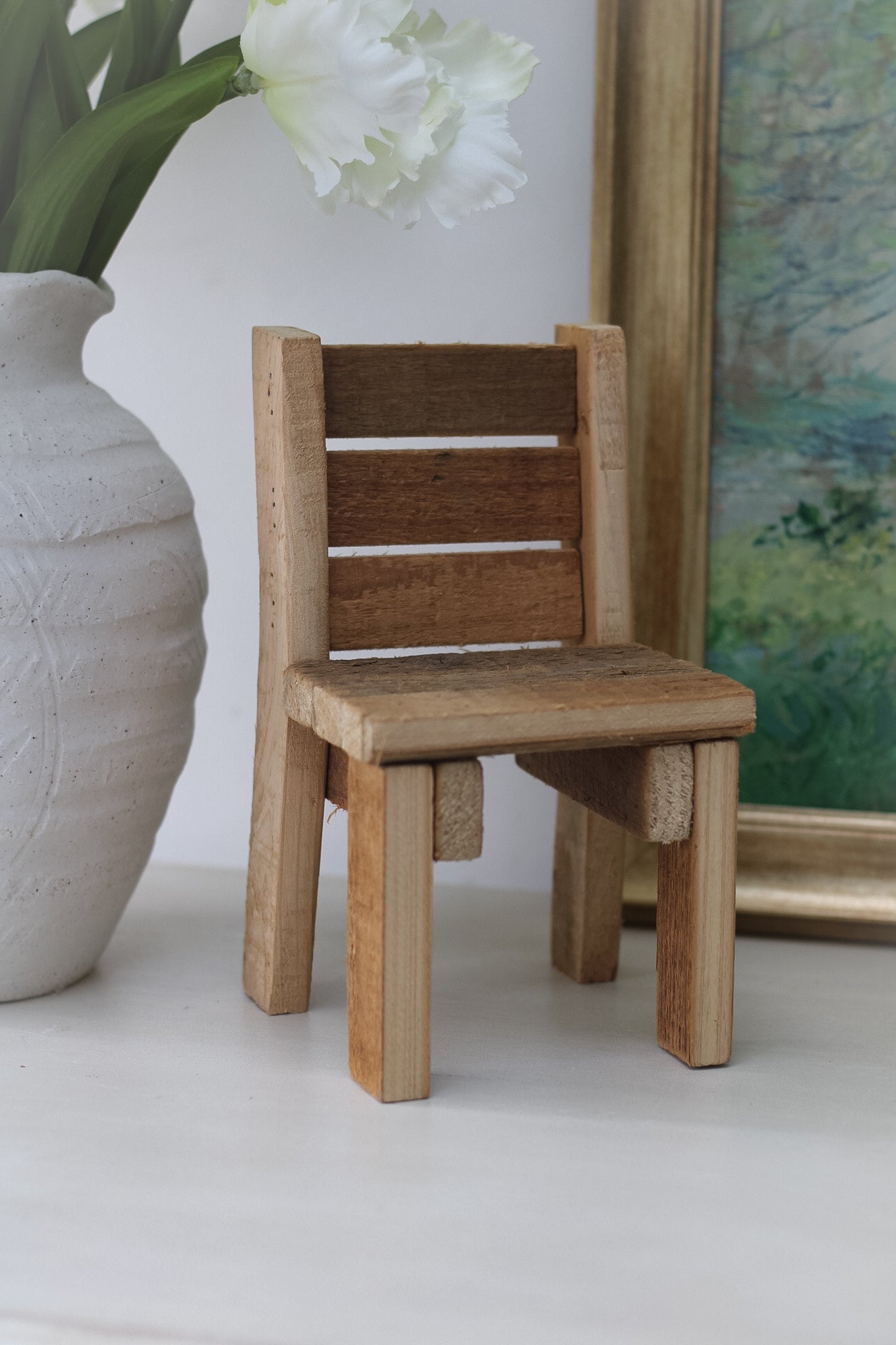 Rustic Wooden Styling Chair