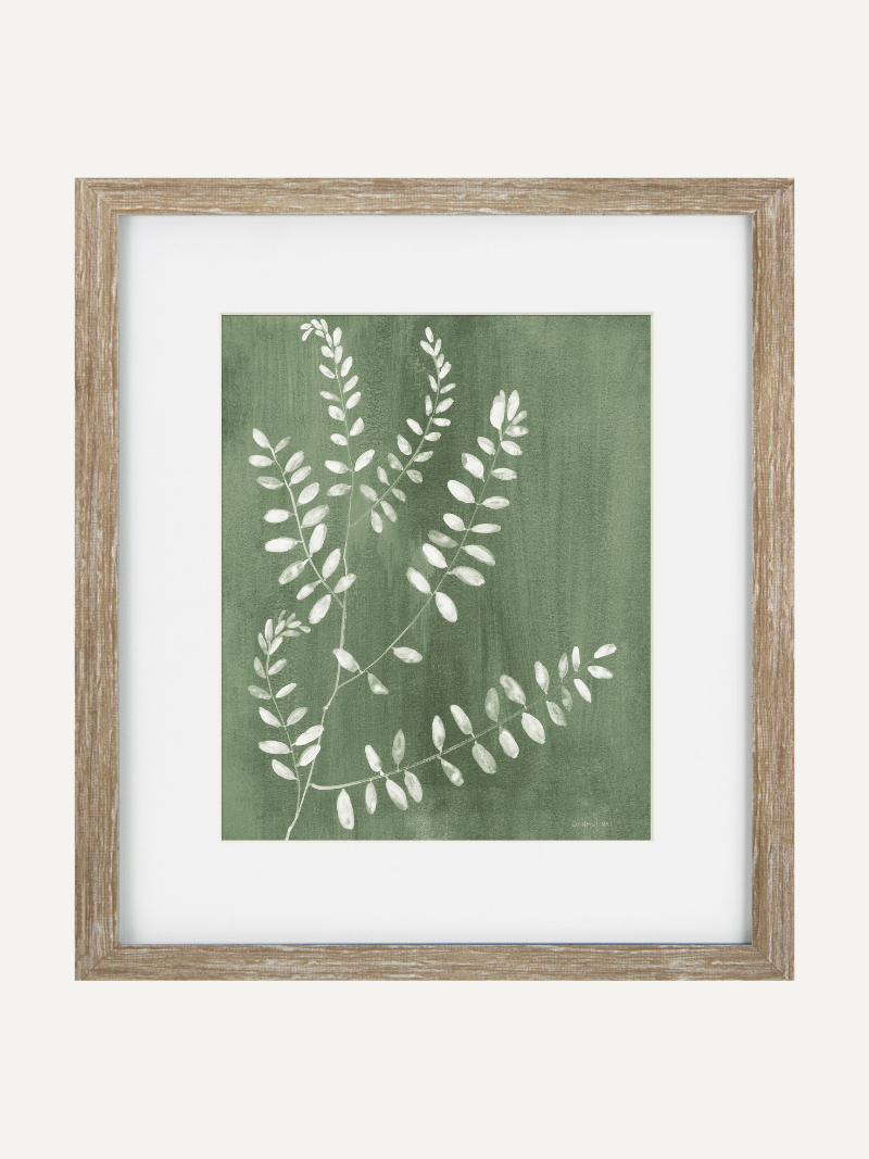 Sage Botanical II Framed Wall Art