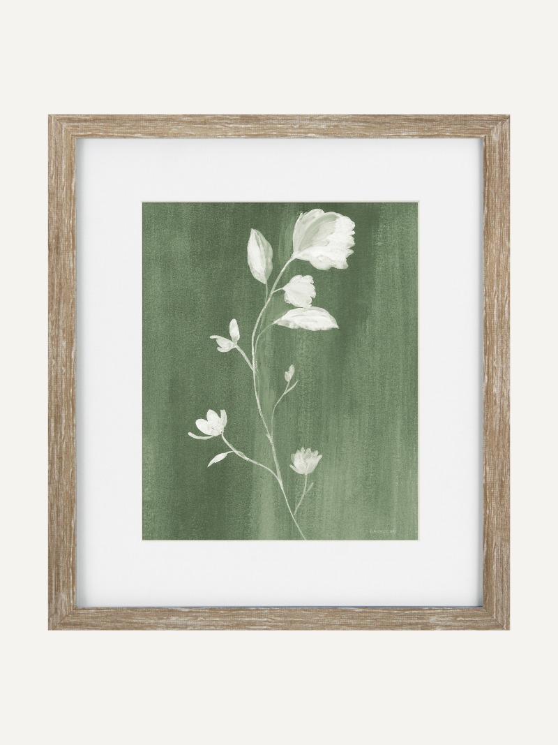Sage Botanical I Framed Wall Art