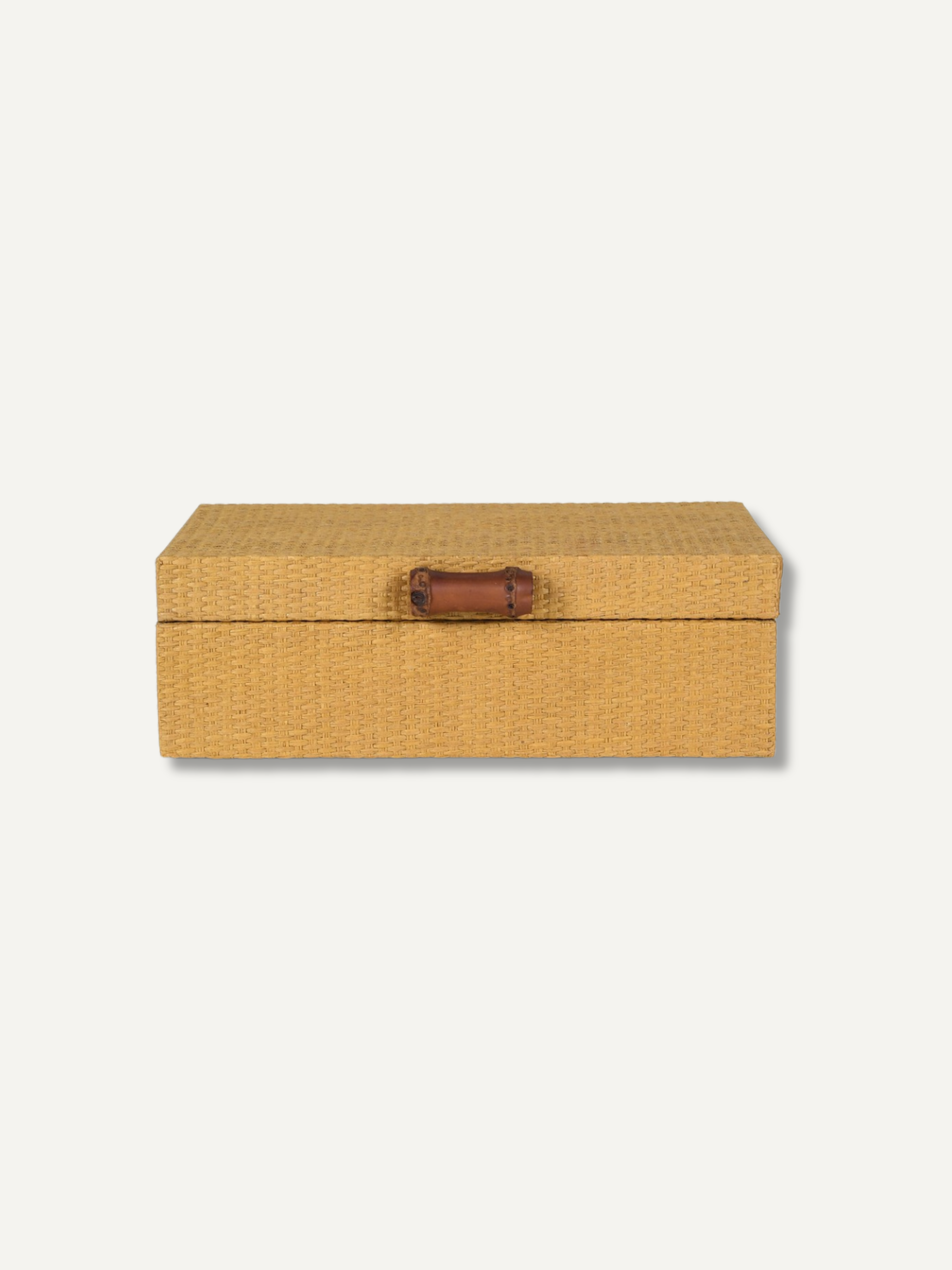 Set of Handmade Woven Storage Boxes