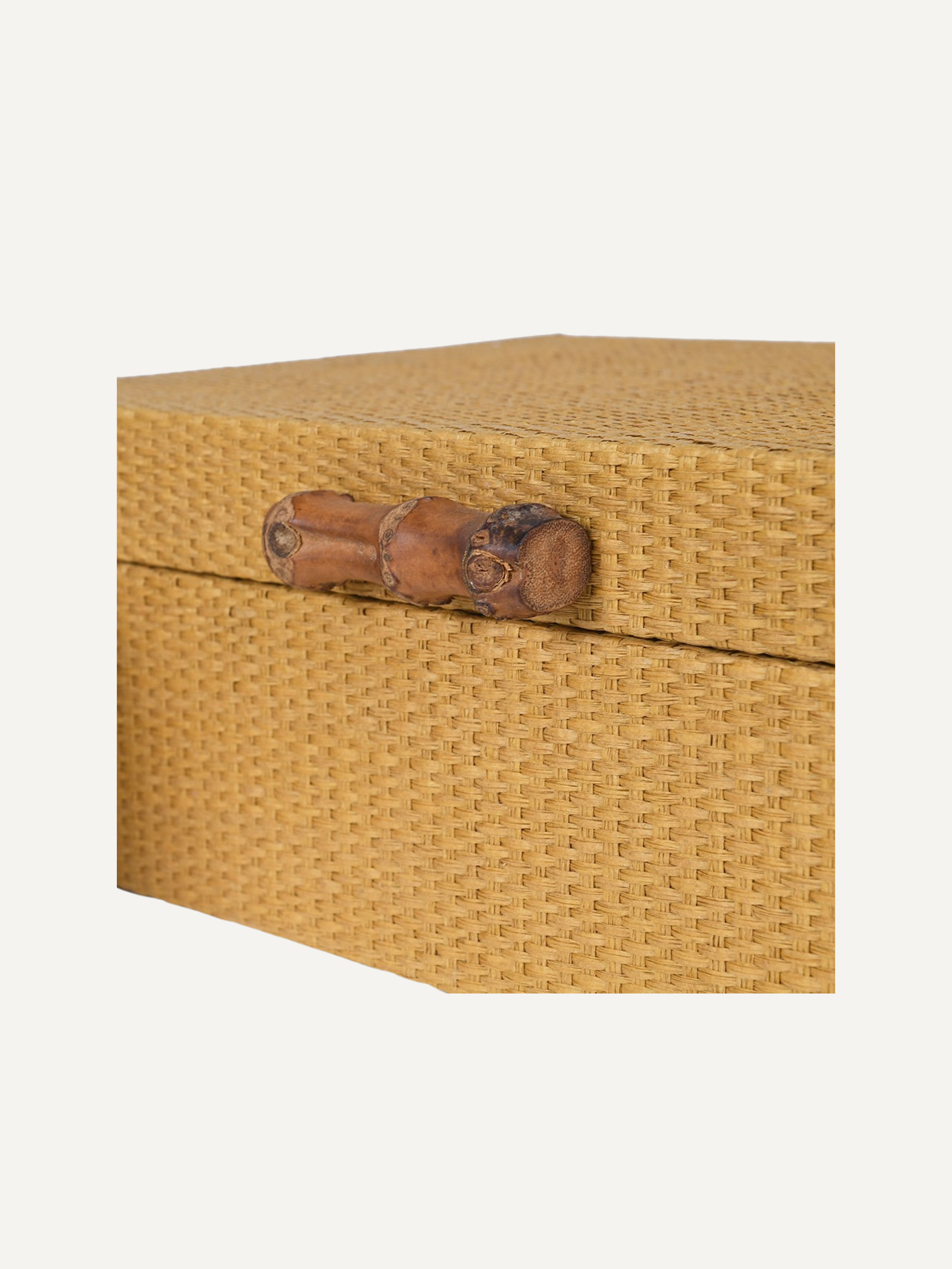 Set of Handmade Woven Storage Boxes